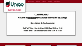 What Uniaosaude.com.br website looked like in 2019 (4 years ago)