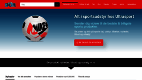 What Ultrasport.dk website looked like in 2019 (4 years ago)