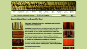 What Ukuleletonewood.com website looked like in 2019 (4 years ago)