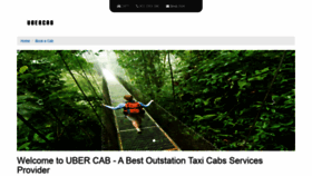 What Ubercab.in website looked like in 2019 (4 years ago)