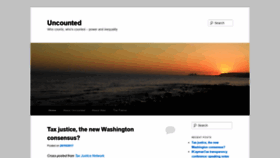 What Uncounted.org website looked like in 2019 (4 years ago)