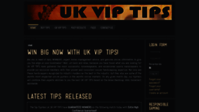 What Ukviptips.com website looked like in 2019 (4 years ago)