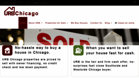 What Urbchicago.com website looked like in 2019 (4 years ago)