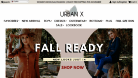 What Urbanxapparel.com website looked like in 2019 (4 years ago)