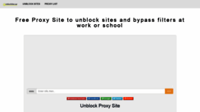 What Unblocksites.co.uk website looked like in 2019 (4 years ago)