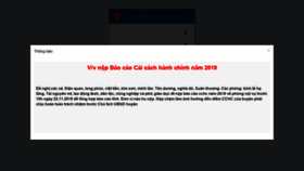 What Ubndbaoyen.vnptioffice.vn website looked like in 2019 (4 years ago)