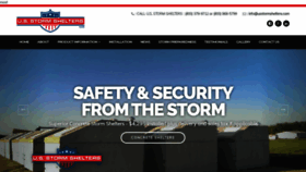What Usstormshelters.com website looked like in 2019 (4 years ago)