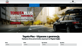 What Uzywanetoyoty.pl website looked like in 2019 (4 years ago)