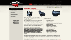 What Uscastingco.com website looked like in 2019 (4 years ago)