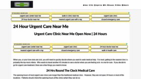 What Urgentcarenearme.me website looked like in 2019 (4 years ago)