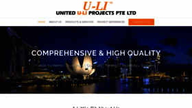 What U-li.sg website looked like in 2019 (4 years ago)