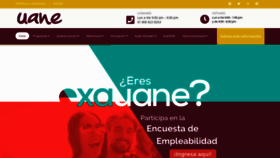 What Uane.edu.mx website looked like in 2019 (4 years ago)