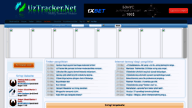 What Uztracker.net website looked like in 2019 (4 years ago)