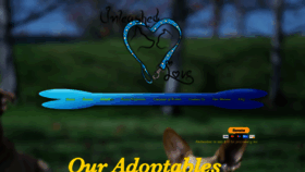 What Unleashedlovepetrescue.org website looked like in 2019 (5 years ago)