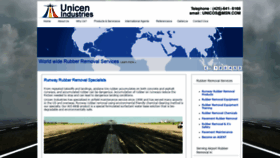 What Unicen-industries.com website looked like in 2019 (4 years ago)