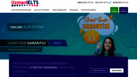 What Uzmanielts.com website looked like in 2019 (4 years ago)