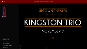 What Uptowntheatergp.com website looked like in 2019 (5 years ago)