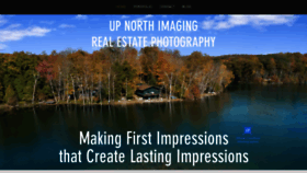 What Upnorthimaging.com website looked like in 2019 (4 years ago)