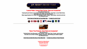 What Upfront-decortime.com website looked like in 2019 (4 years ago)