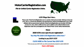 What Ucrfilings.com website looked like in 2019 (4 years ago)