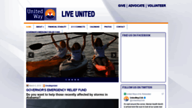 What Unitedwaysofalabama.org website looked like in 2019 (4 years ago)