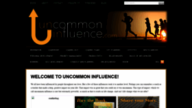 What Uncommoninfluence.com website looked like in 2019 (4 years ago)