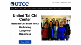 What Unitedtaichicenter.com website looked like in 2019 (4 years ago)
