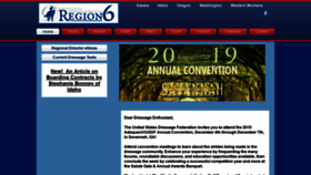 What Usdfregion6.org website looked like in 2019 (4 years ago)