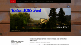 What Unionmillsfeed.com website looked like in 2019 (4 years ago)