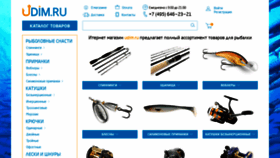 What Udim.ru website looked like in 2019 (4 years ago)