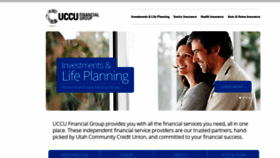 What Uccufinancialgroup.com website looked like in 2019 (4 years ago)
