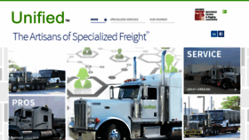 What Unifiedlogistics.com website looked like in 2019 (4 years ago)