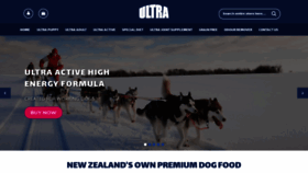 What Ultrapetfood.nz website looked like in 2019 (4 years ago)