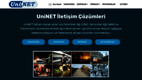 What Uninet.com.tr website looked like in 2019 (4 years ago)