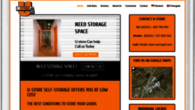What U-store-portugal.com website looked like in 2019 (4 years ago)