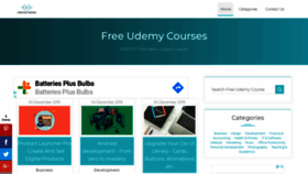 What Udemyfreebies.com website looked like in 2019 (4 years ago)