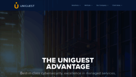 What Uniguest.com website looked like in 2019 (4 years ago)