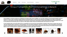 What Uniquefumigation.com website looked like in 2019 (4 years ago)