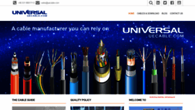 What Uecables.com website looked like in 2019 (4 years ago)