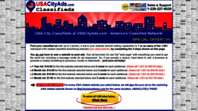 What Usacityads.com website looked like in 2019 (4 years ago)