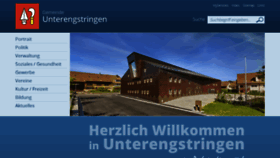 What Unterengstringen.ch website looked like in 2019 (4 years ago)