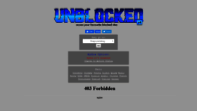 What Unblocked.id website looked like in 2019 (4 years ago)