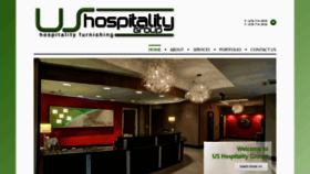 What Ushospitalitygroup.com website looked like in 2019 (4 years ago)