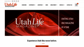 What Utahlifemag.com website looked like in 2019 (4 years ago)