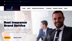 What Universalinsurancenyc.com website looked like in 2019 (4 years ago)