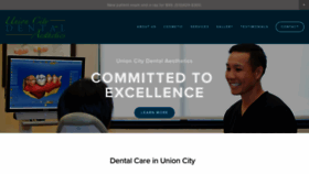 What Unioncitycadentist.com website looked like in 2019 (4 years ago)
