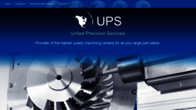 What Unitedprecisionservices.com website looked like in 2019 (4 years ago)