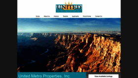 What Unitedmetro.com website looked like in 2019 (4 years ago)