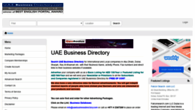 What Uaebusinessdirectory.com website looked like in 2019 (4 years ago)