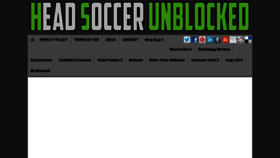 What Unblockedheadsoccer.com website looked like in 2019 (4 years ago)